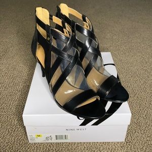 Nine West Idigit Leather Dress Sandal